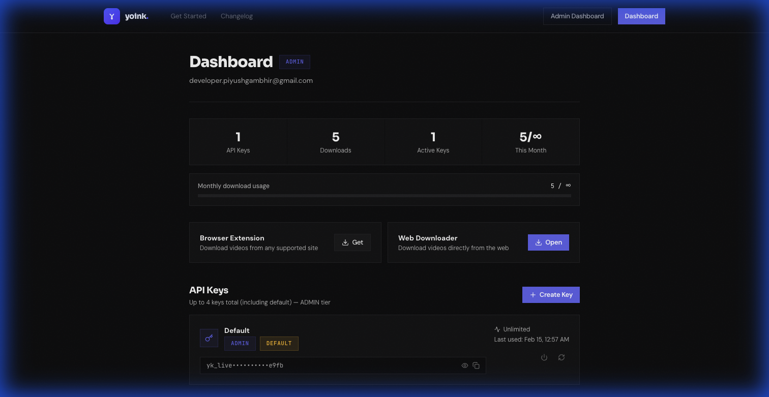 Yoink Architecture Hero